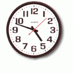 Accutrex Commercial Wall Clock - Standard Full Numbered Dial