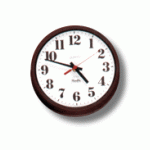 Franklin Commercial Wall Clock - Standard Bold Numbers Dial