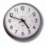 Franklin Commercial Wall Clock - Seconds Starburst Dial
